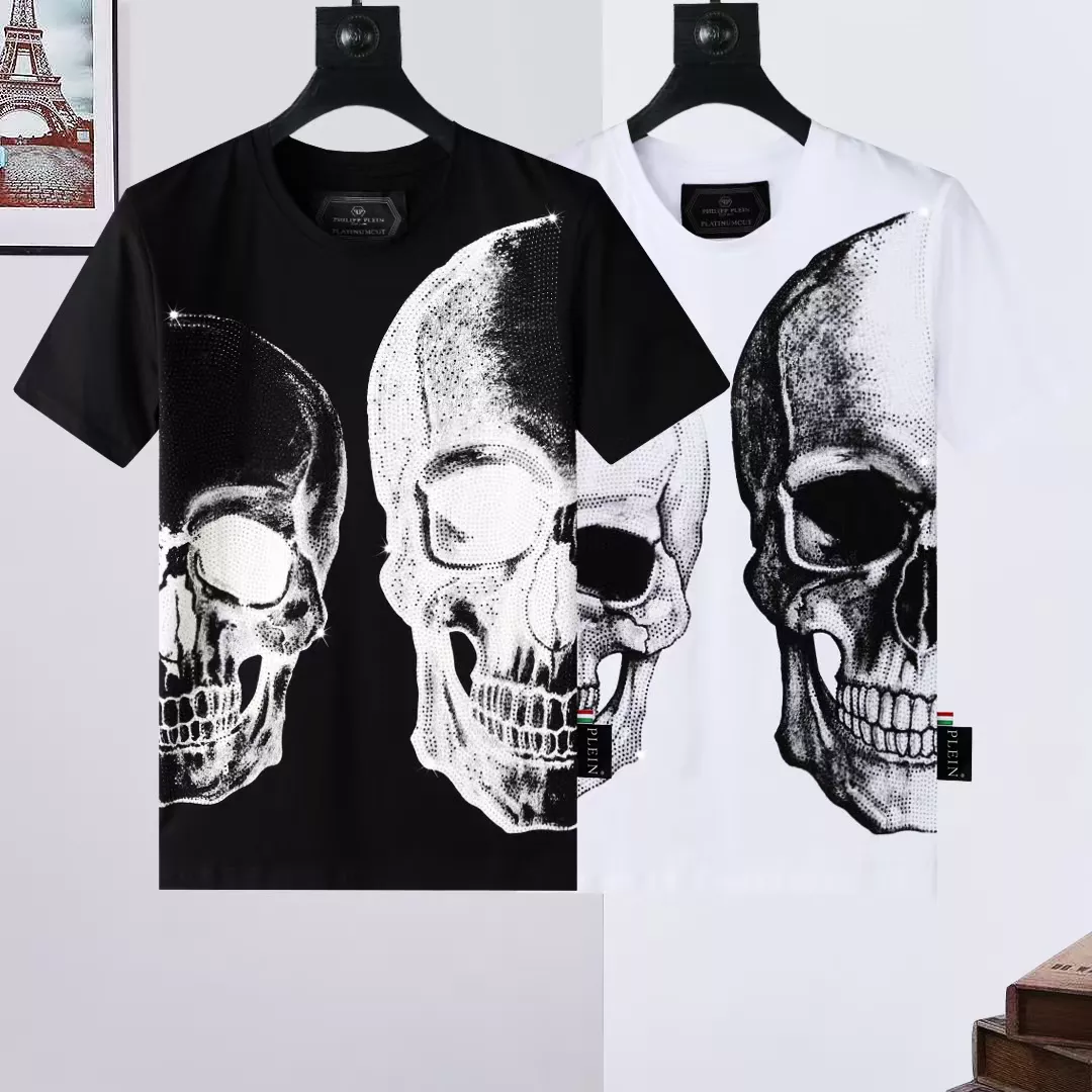 philipp plein pp t-shirt manches courtes pour homme s_1276354:Philipp Plein T-Shirt Outlet1